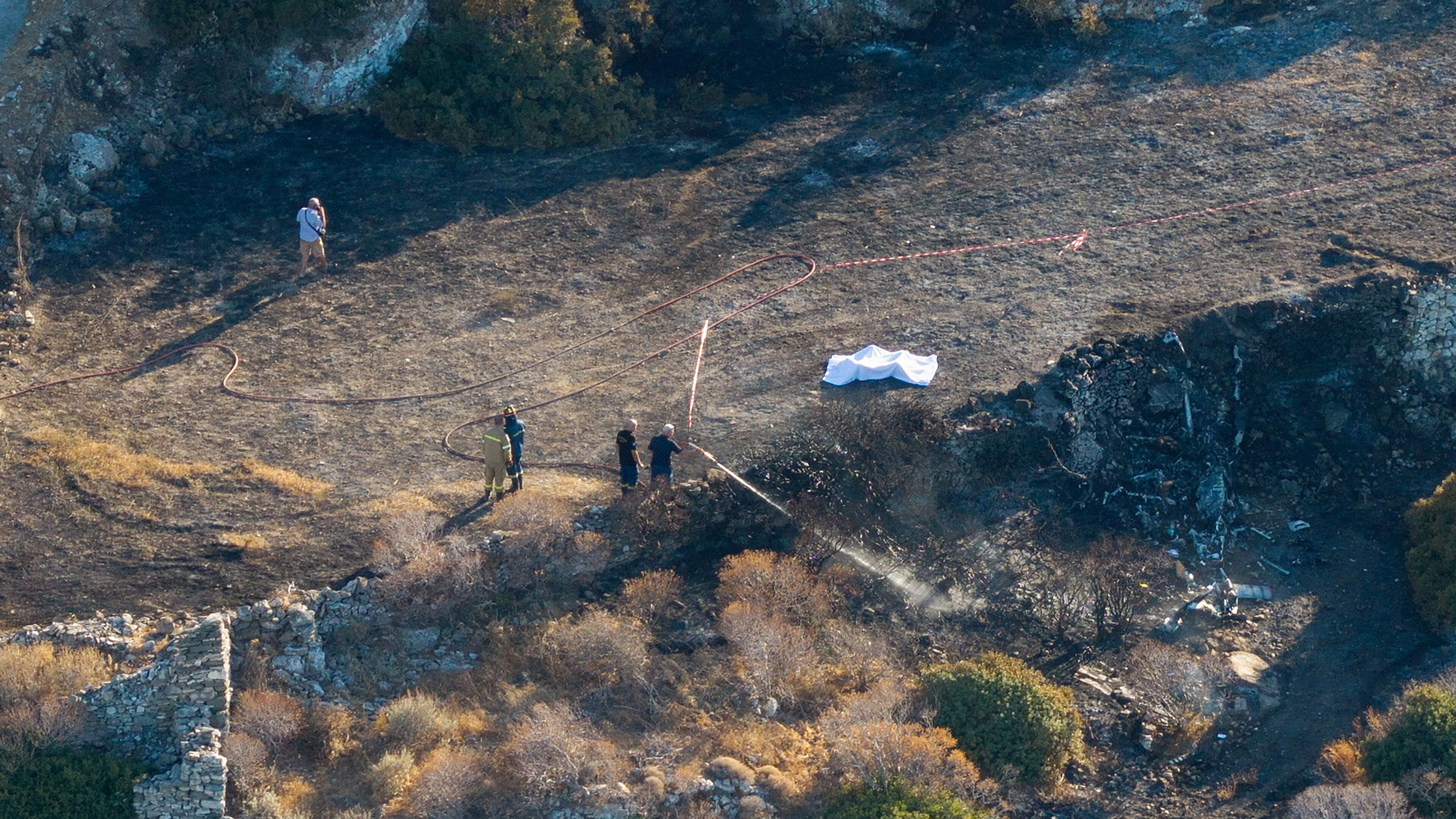 British couple on honeymoon die in Greek helicopter crash